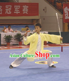 Top Kung Fu Competition Championship Uniforms Pants Suit Taekwondo Apparel Karate Suits Attire Robe Championship Costume Chinese Kungfu Jacket Wear Dress Uniform Clothing Taijiquan Shaolin Chi Gong Taichi Suits for Men Women Kids