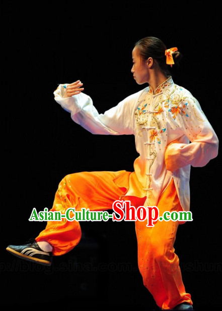 Top Kung Fu Competition Championship Uniforms Pants Suit Taekwondo Apparel Karate Suits Attire Robe Championship Costumes for Men Women Children