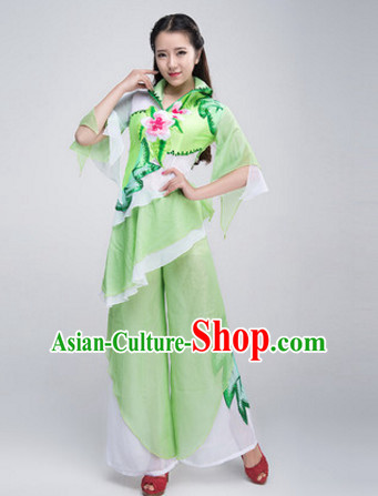 Chinese Stage Opening Dancing Dancewear Costumes Dancer Costumes Dance Costumes Chinese Dance Clothes Traditional Chinese Clothes Complete Set for Women Children