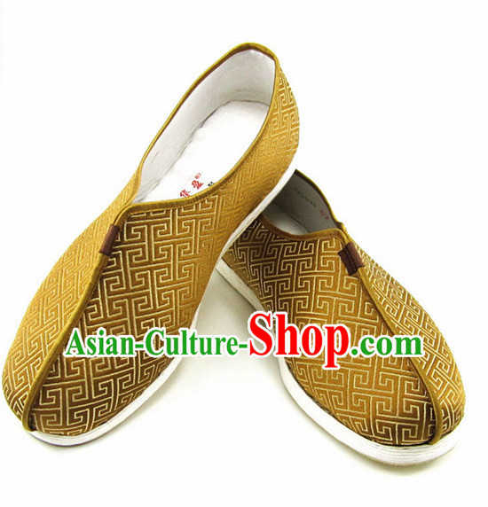 Top Chinese Classic Traditional Tai Chi Shoes Kung Fu Shoes Martial Arts Shoes for Men