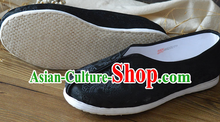 Top Chinese Classic Traditional Kungfu Master Tai Chi Shoes Kung Fu Shoes Martial Arts Fabric Shoes