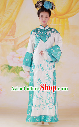 Chinese Imperial Palce Empress Princess Garment Complete Set for Women Girls