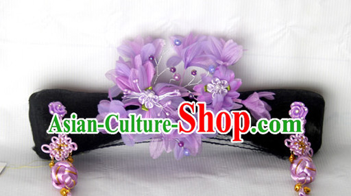 Chinese Qing Dynasty Classical Manchu Hair Jewelry Headwear Headdress Headpieces