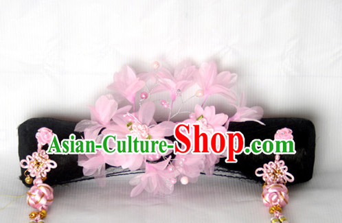 Chinese Qing Dynasty Classical Manchu Hair Jewelry Headwear Headdress Headpieces