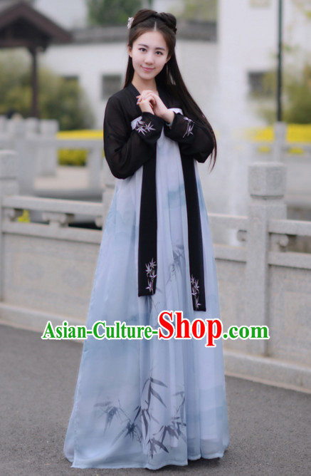 Top Chinese Tang Dynasty Hanfu Clothing Chinese Hanfu Costume Hanfu Dress Ancient Chinese Costumes Complete Set for Women Girls Children