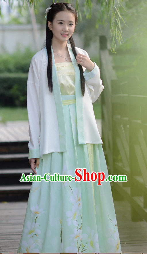 Top Chinese Ming Dynasty Beauty Hanfu Clothing Chinese Hanfu Costume Hanfu Dress Ancient Chinese Costumes and Hat Complete Set for Women Girls Children