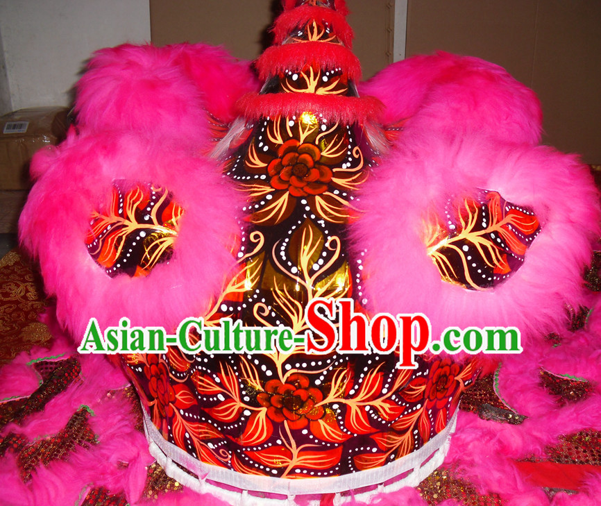Top Peachblow Competition and Parade Lion Dancing Equipment Complete Set