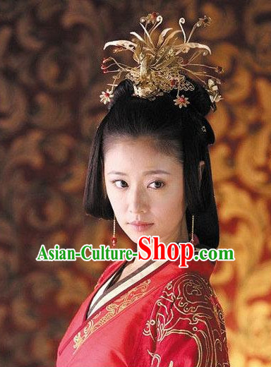 Ancient Chinese Style Imperial Palace Empress Queen Empress Hairpieces Hair Jewelry Set