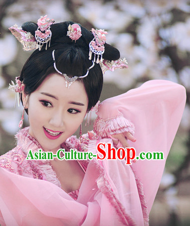 Ancient Chinese Style Imperial Palace Empress Queen Empress Hairpieces Hair Jewelry Set