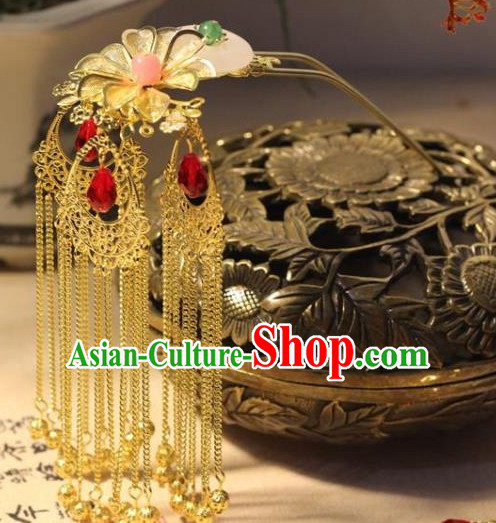 Top Chinese Traditional Wedding Headpieces Hair Jewelry Bridal Hair Clasp Hairpins Set