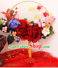 Chinese Traditional Classical Handmade Dance Fan Hanfu Fans