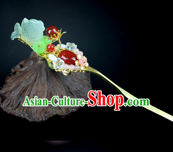 Chinese Traditional Classical Hairpins Hair Accessories Hair Clasps Headwear Headpieces Hair Jewelry