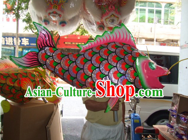 Traditional Chinese Big Celebration Super Big Fish Carp Parade Props