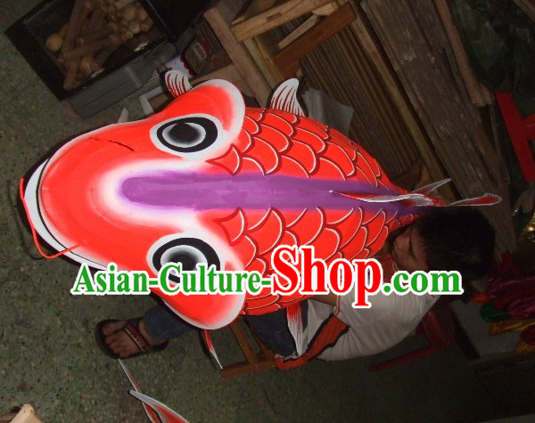 Traditional Chinese Big Celebration Super Big Fish Carp Parade Props