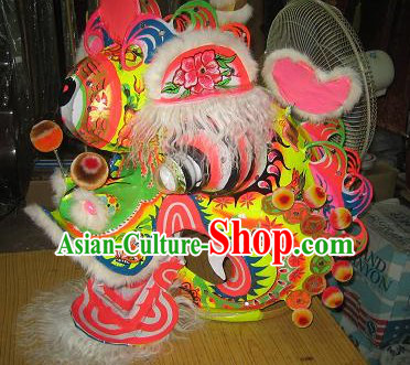 Top Chinese Traditional Handmade Kylin Dancing Costumes Complete Set