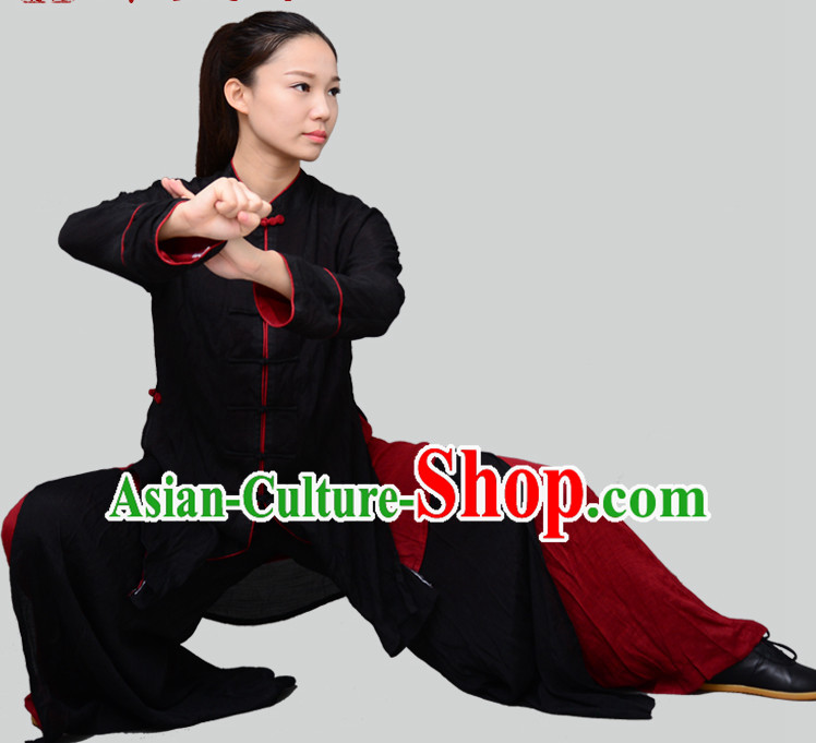 Top Chinese Traditional Competition Championship Tai Chi Taiji Teacher Suits Uniforms