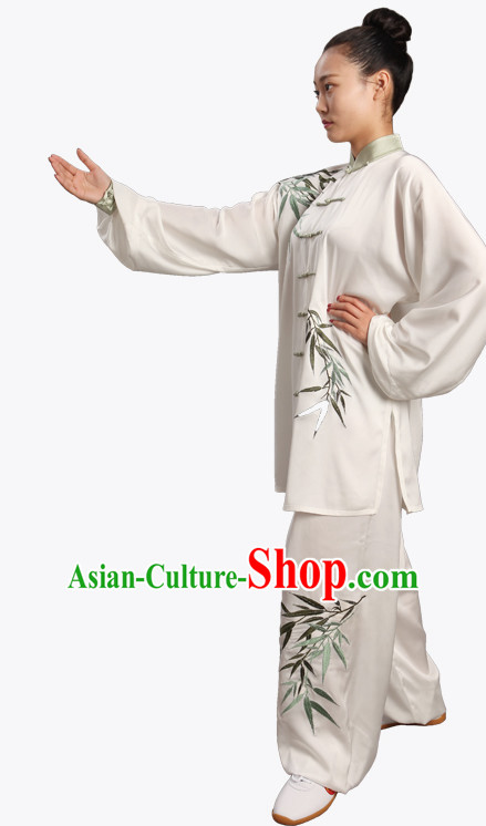 Top Chinese Traditional  Tai Chi Kung Fu Competition Championship Clothing Suits Uniforms