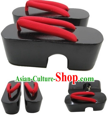 High Heel Janpanese Asian Ancient Traditional Style Slippers Geta