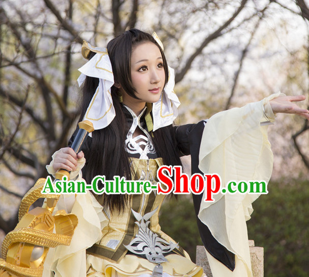 Chinese Costume Superhero Armor Cosplay Costumes China Traditional Armors Complete Set