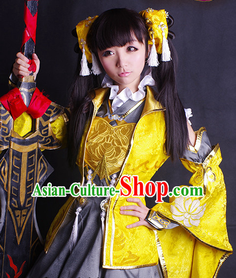 Chinese Costume Superhero Armor Cosplay Costumes China Traditional Armors Complete Set