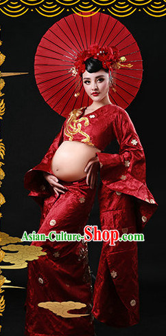 Chinese Traditional Fairy Dress Clothing Hanfu National Costumes China Gown Wear and Hair Accessories Complete Set