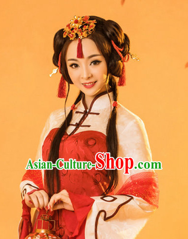 Chinese Traditional Dress Clothing Hanfu National Costumes China Gown Wear