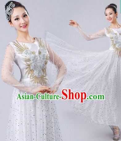 Chinese Dance costume Dance Classes Uniforms Folk Dance Traditional Cultural Dance Costumes Complete Set