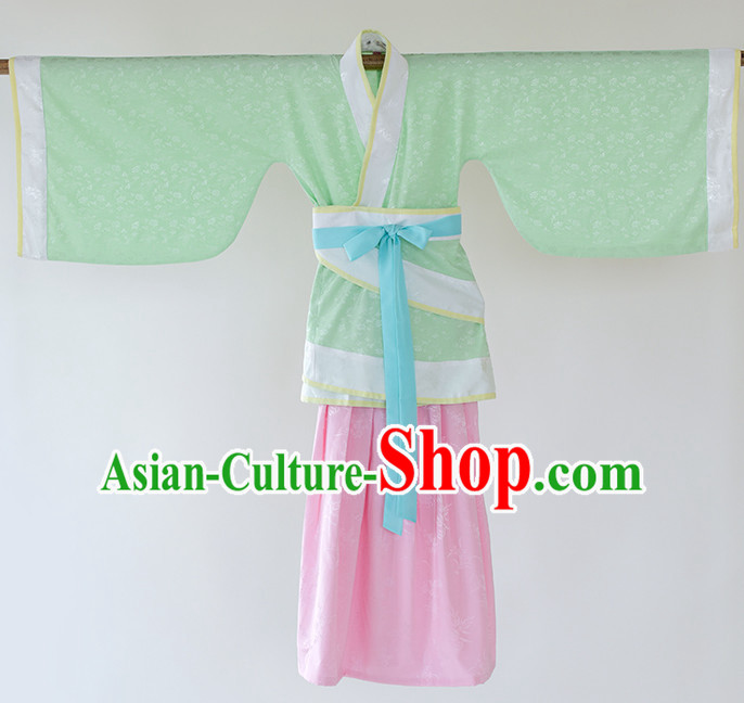 Chinese Traditional Clothing Hanfu Dresses Complete Set for Women