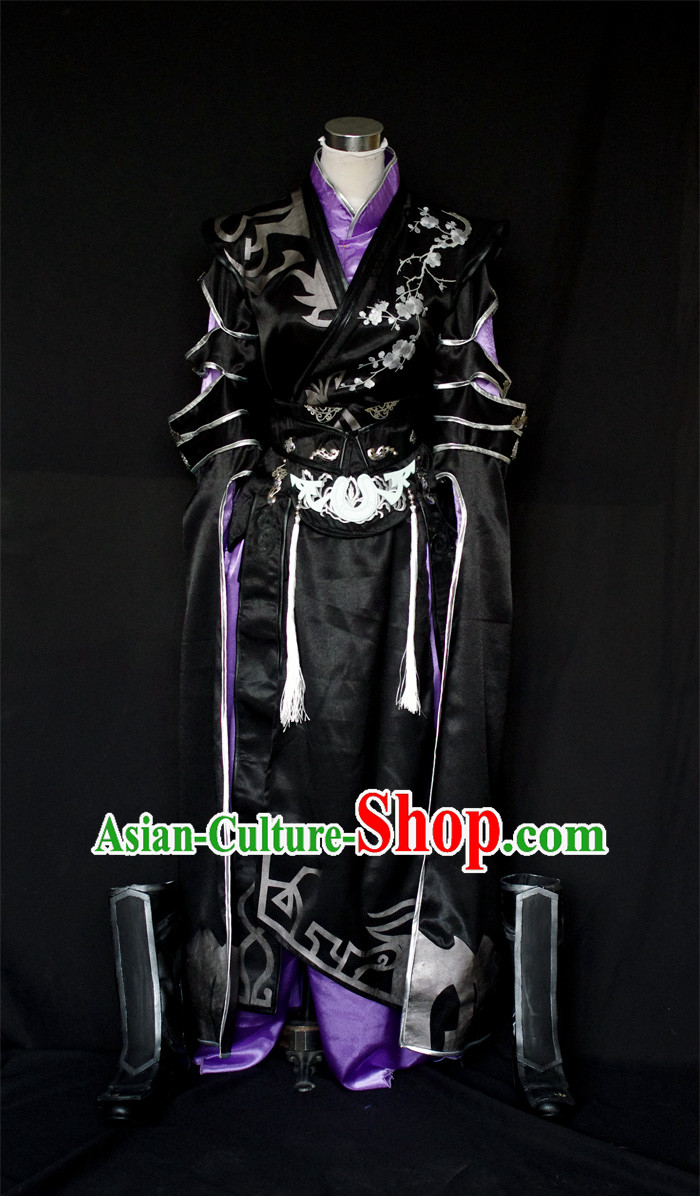 Top China Knight Male Costume Cosplay Armor Archer Costume Avatar Costumes Wonderflex Knight Armorsuit Leather Metal Fantasy Armoury and Hair Decortaions Complete Set