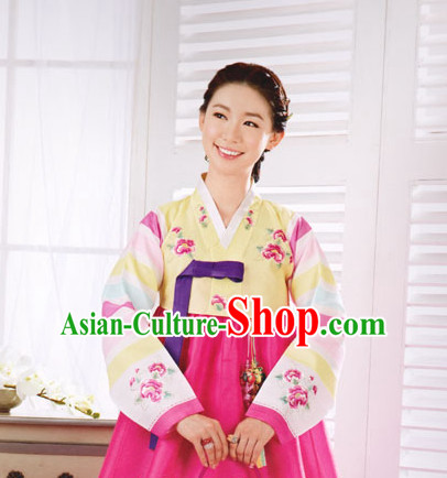 South Korean Style Asian Clothing Traditional Korean Dress Traditional National Costumes Clothes for Women