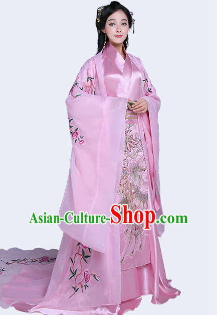 Hanfu Clothing Custom Traditional Chinese Hanfu Dreses Han Clothing Hanzhuang Historical Dress and Accessories Complete Set