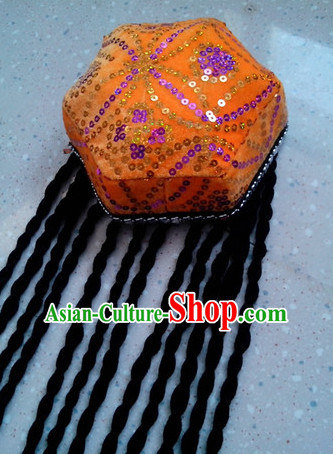 Traditional Chinese Xinjiang Hat for Girls