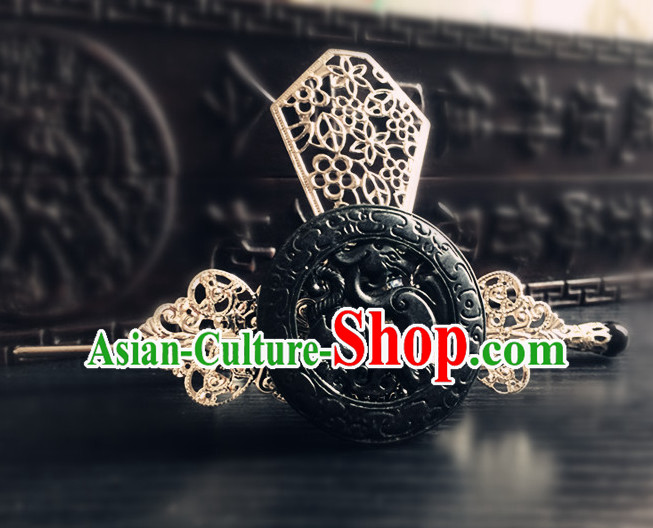 Chinese Ancient Style Prince Headpieces Hair Jewelry Coronet for Men