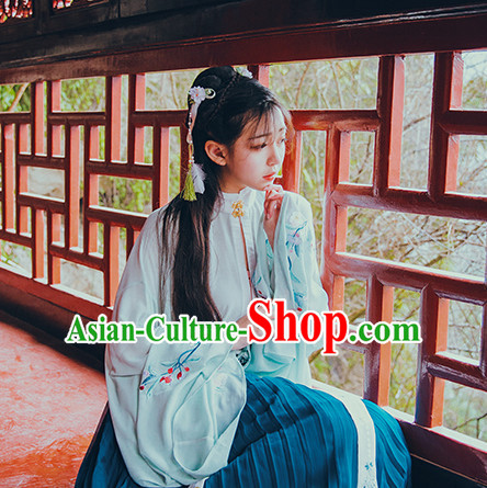 Chinese Traditional Oriental Dress Hanfu Clothing Asian Dresses Fashion Cheongsam Dress China Clothing for Women