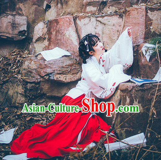 Chinese Traditional Oriental Dress Hanfu Clothing Asian Dresses Fashion Cheongsam Dress China Clothing for Women