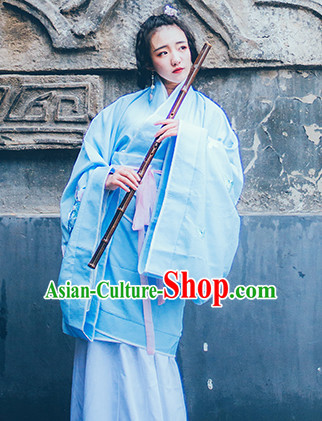 Chinese Traditional Oriental Dress Hanfu Clothing Asian Dresses Fashion Cheongsam Dress China Clothing and Hair Jewelry for Women