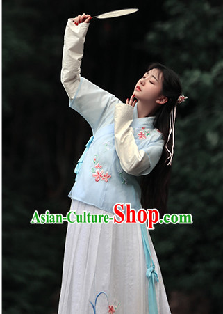 Chinese Traditional Dress Hanfu Costume China Kimono Robe Ancient Chinese Clothing National Costumes Gown Wear