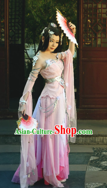 Chinese Imperial Clothing Cosplay Dresses National Costume Traditional Chinese Clothing Attire Complete Set