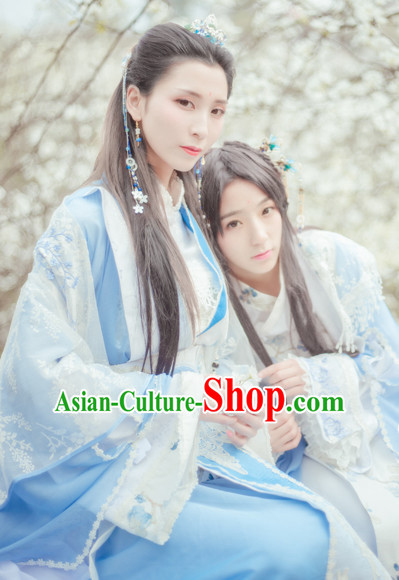 Chinese Imperial Princess Clothing Cosplay Dresses National Costume Traditional Chinese Clothing Attire Complete Set