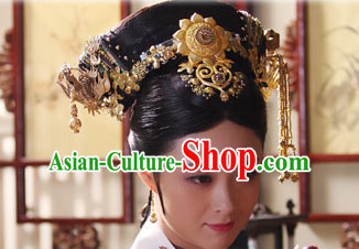 Qing Dynasty Quene Hairstyle Manchu Hairstyle Chinese Oriental Hairstyles