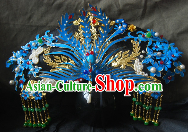 Qing Dynasty Imperial Royal Quene Phoenix Hairstyle Manchu Hairstyle Chinese Oriental Hairstyles