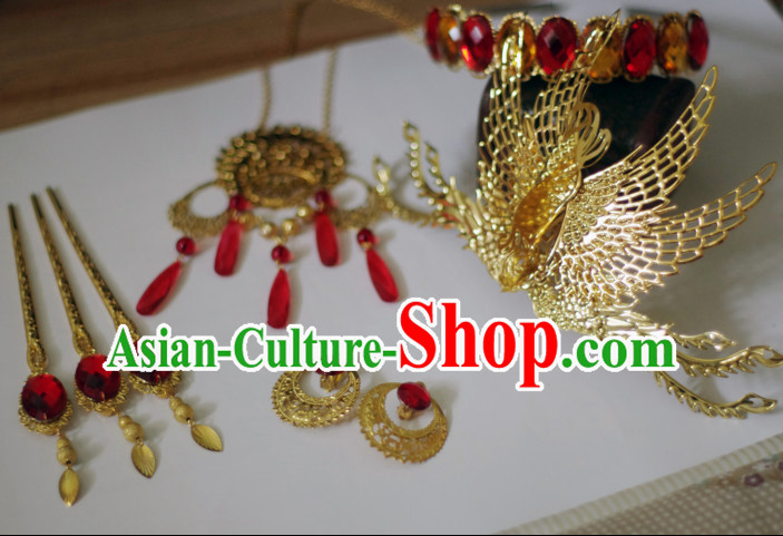 China Ancient Dynasty Imperial Royal Quene Crown Empress Hairpins Hair Accessories Hairstyle Chinese Oriental Hairstyles Headpieces