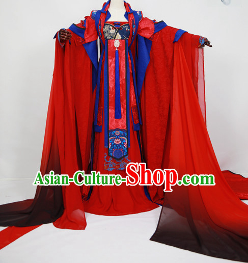 Traditional Chinese Imperial Court Dress Asian Clothing National Hanfu Costume Han China Style Costumes Robe Attire Ancient Dynasty Dresses Complete Set for Women