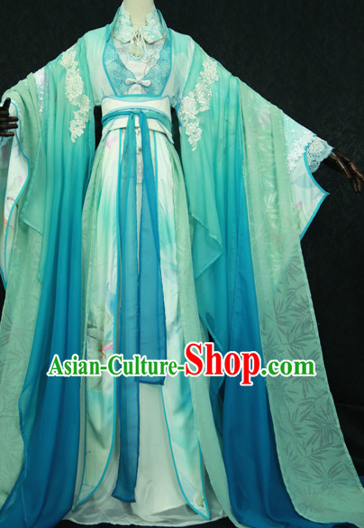 Traditional Chinese Imperial Court Dress Asian Clothing National Hanfu Costume Han China Style Costumes Robe Attire Ancient Dynasty Dresses Complete Set for Women