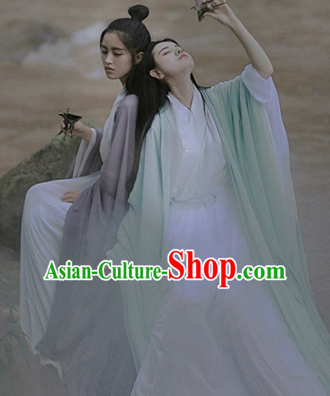 Chinese Traditional Dancer Costumes Complete Set