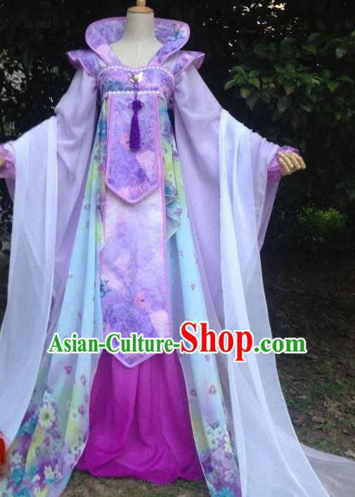 Chinese Traditional Empress Garment Clothes Complete Set