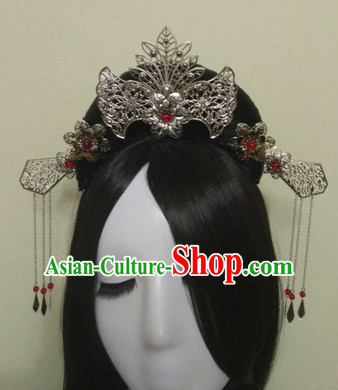 Chinese Traditional Fairy Headpieces Hair Jewelry Set