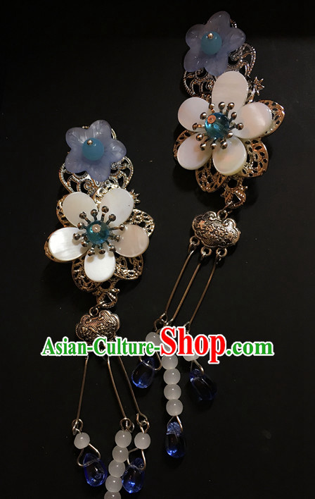 Chinese Traditional Fairy Headpieces Hair Jewelry Set