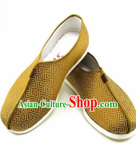 Handmade Chinese Traditional Fabric Hanfu Shoes Footwear