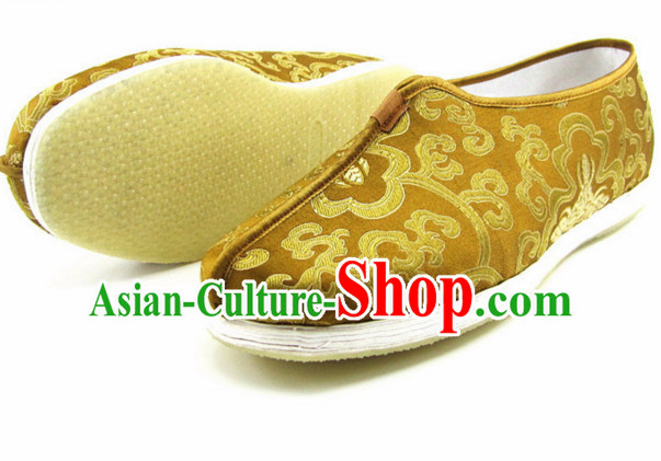 Handmade Chinese Traditional Fabric Hanfu Shoes Footwear